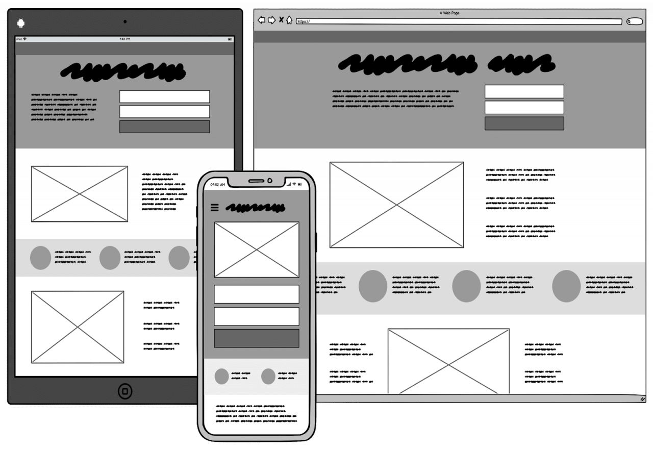 exemple wireframe